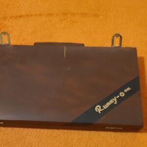 Rummy-O Game Set in Brown Case